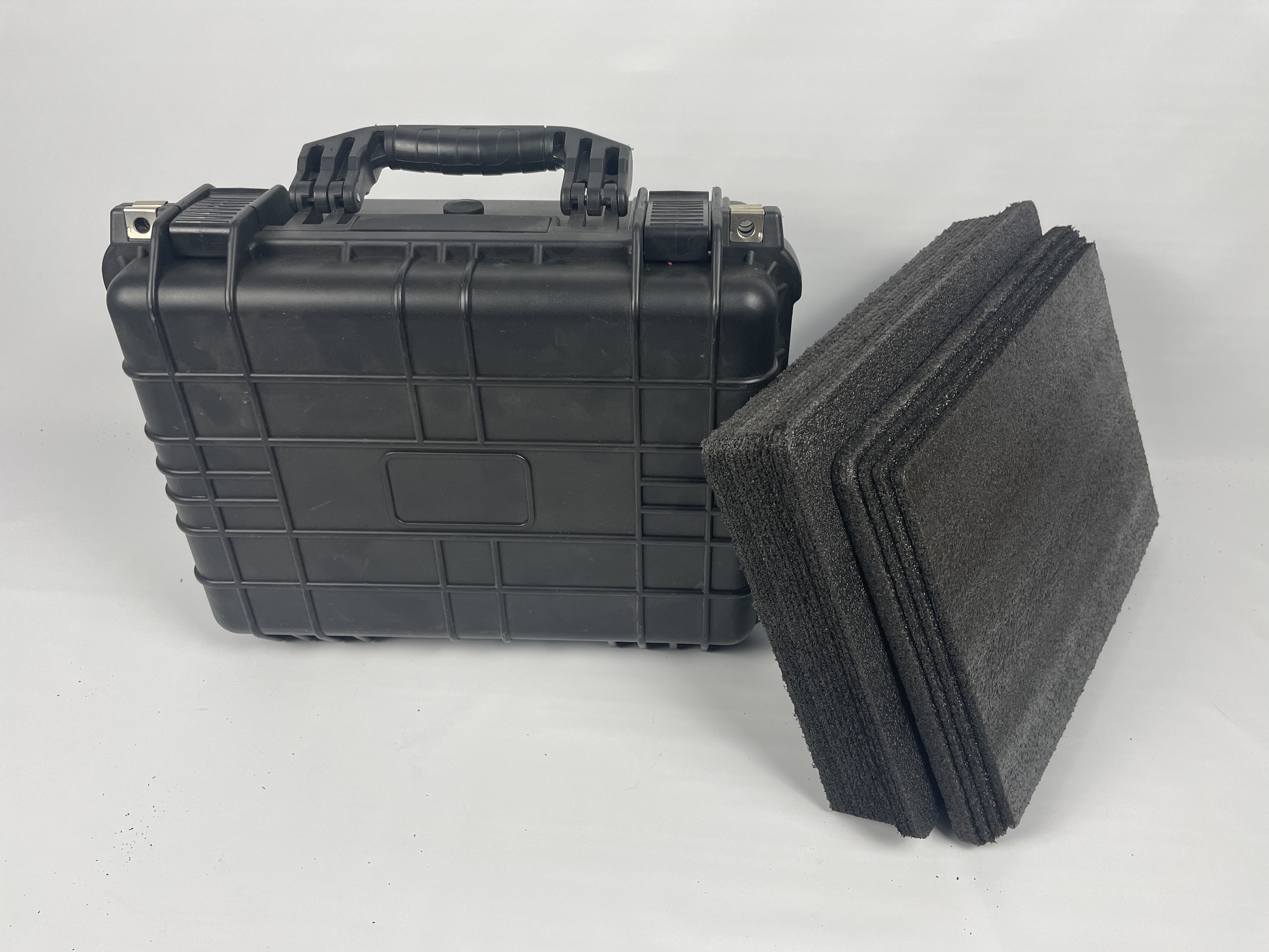 Pistol & Magazine Storage Foam Insert for Apache 4800 Case - Pre-Cut  Military Grade Polyethylene Base and Protective Lid Liner (Case Not  Included) 
