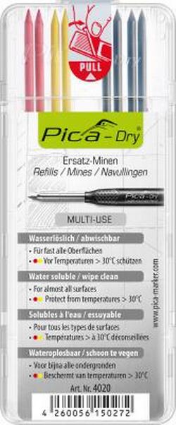 Pica 30402 Marker Kit and Lead Case 4020